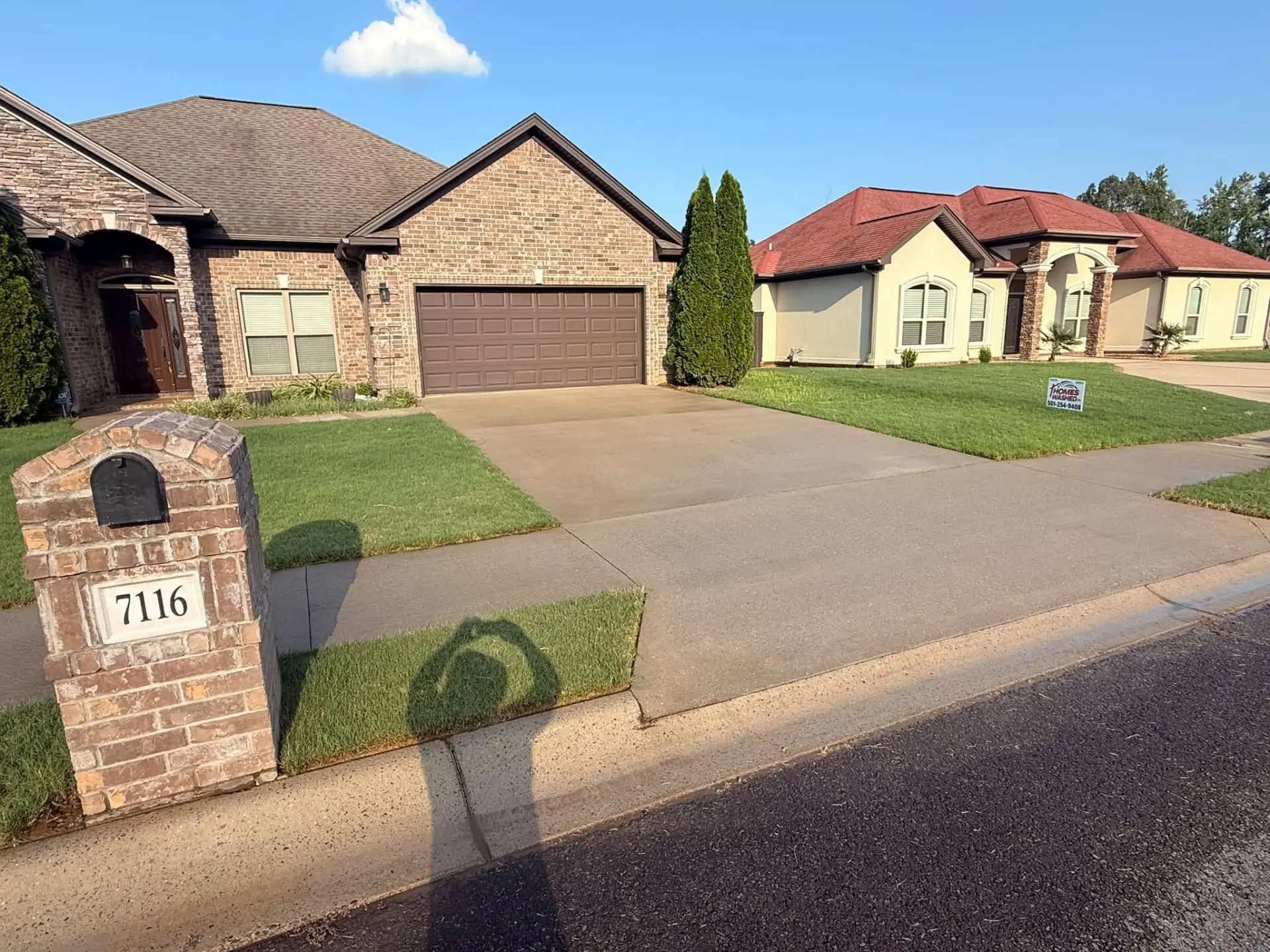 Residential exterior cleaning