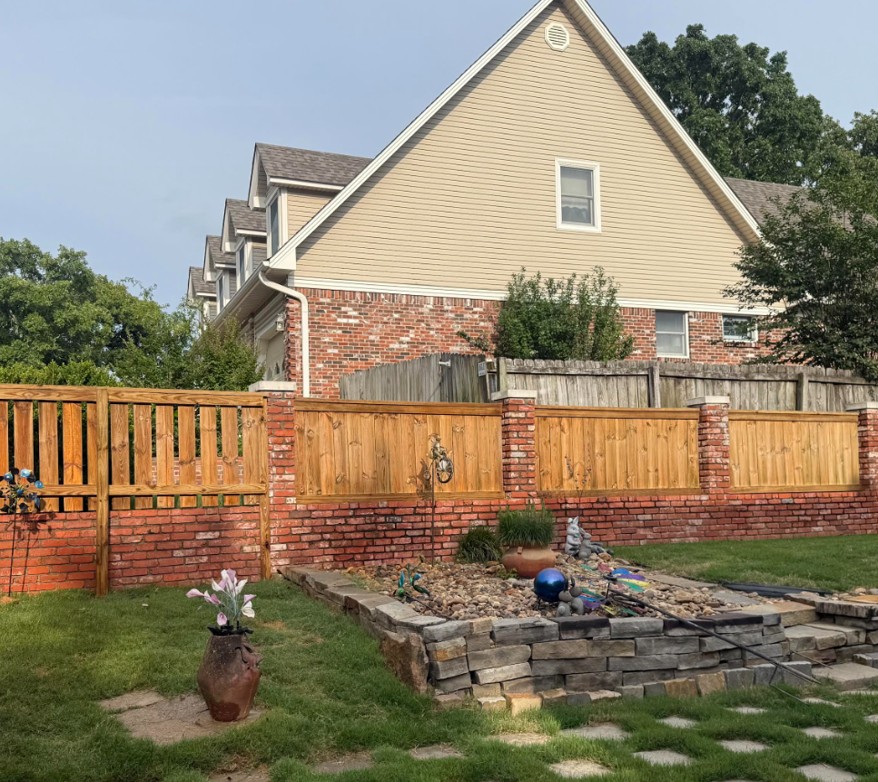 Fence Cleaning — After