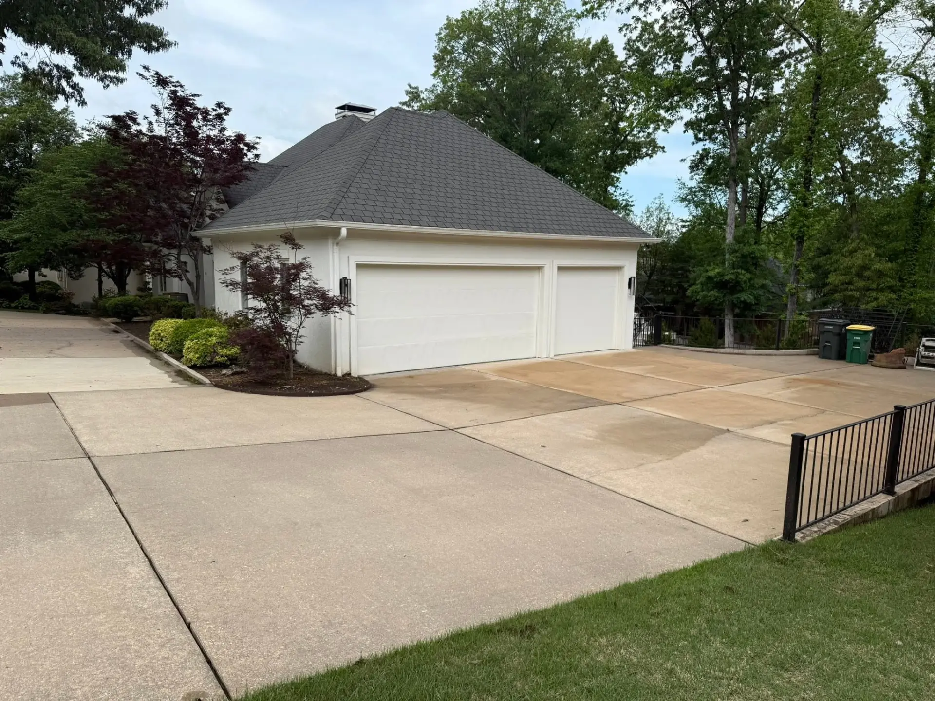 Driveway cleaning