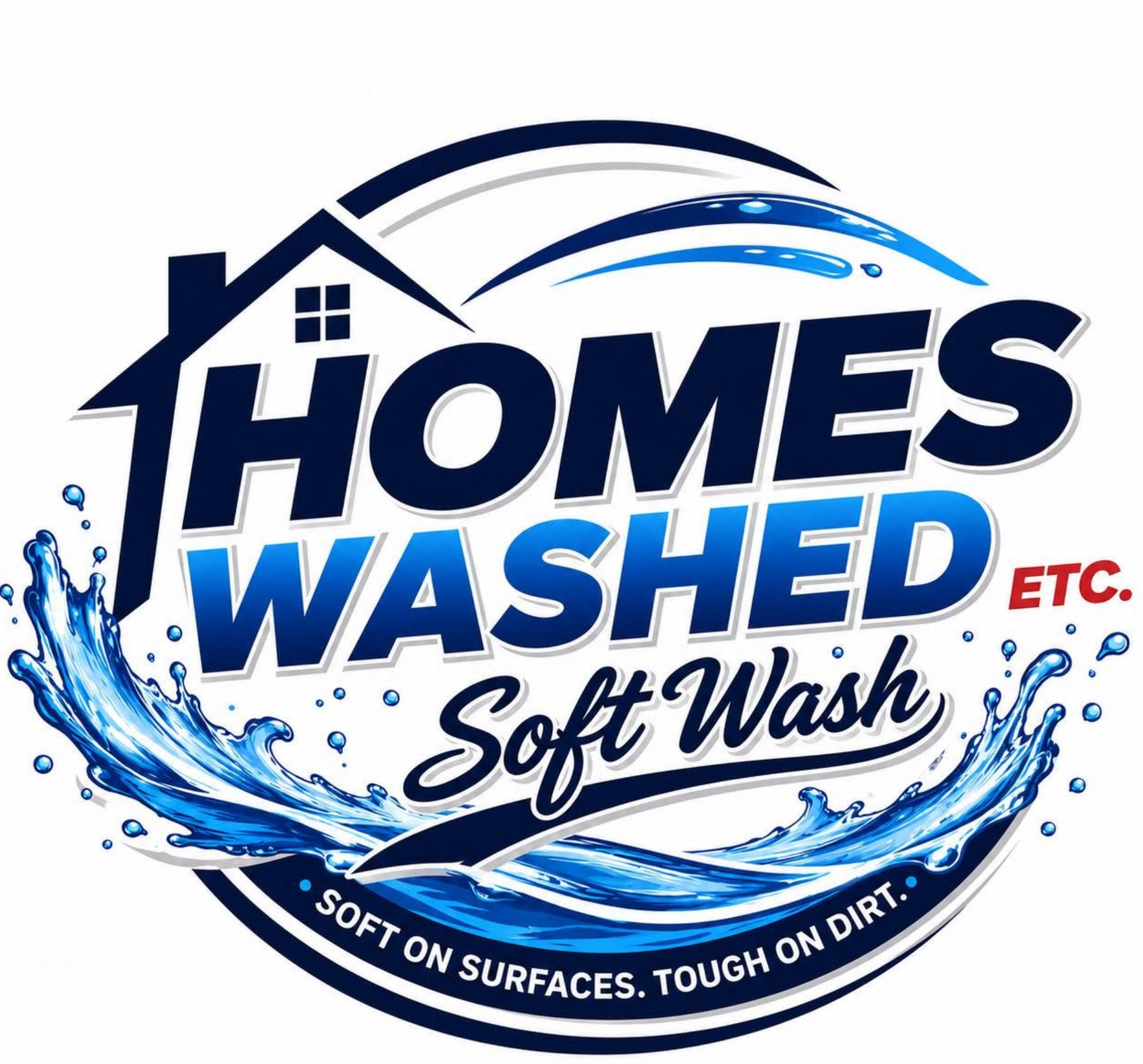 Homes Washed Etc. Soft Wash logo